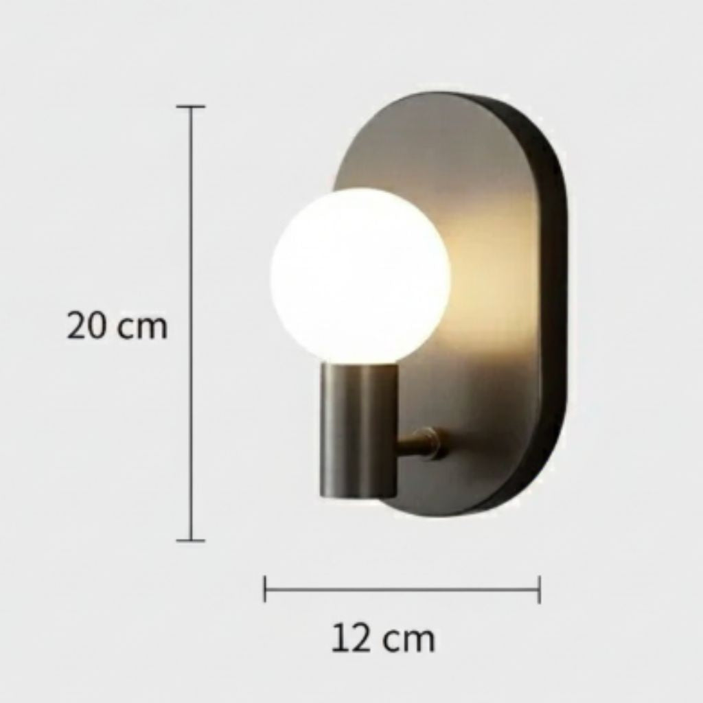 Applique murale cercle led