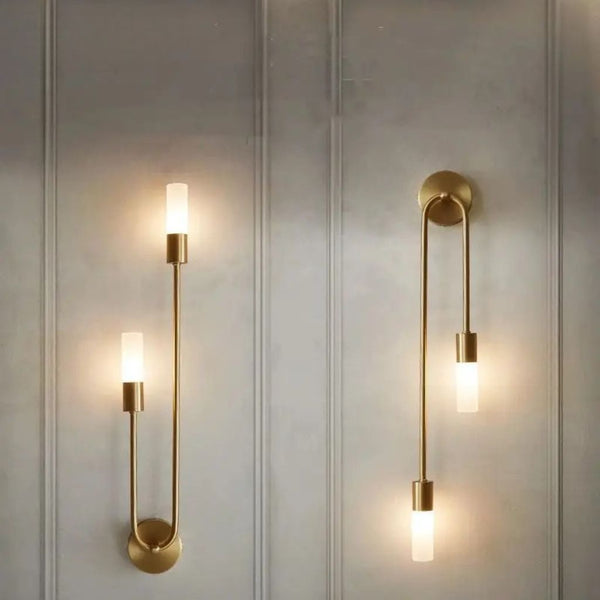 Applique murale 2 ampoules escalier