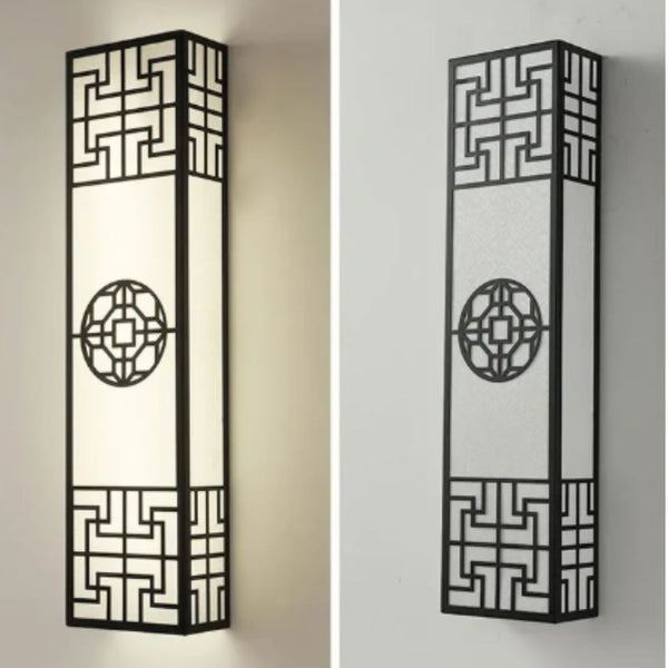 Applique murale style japonais en tissu
