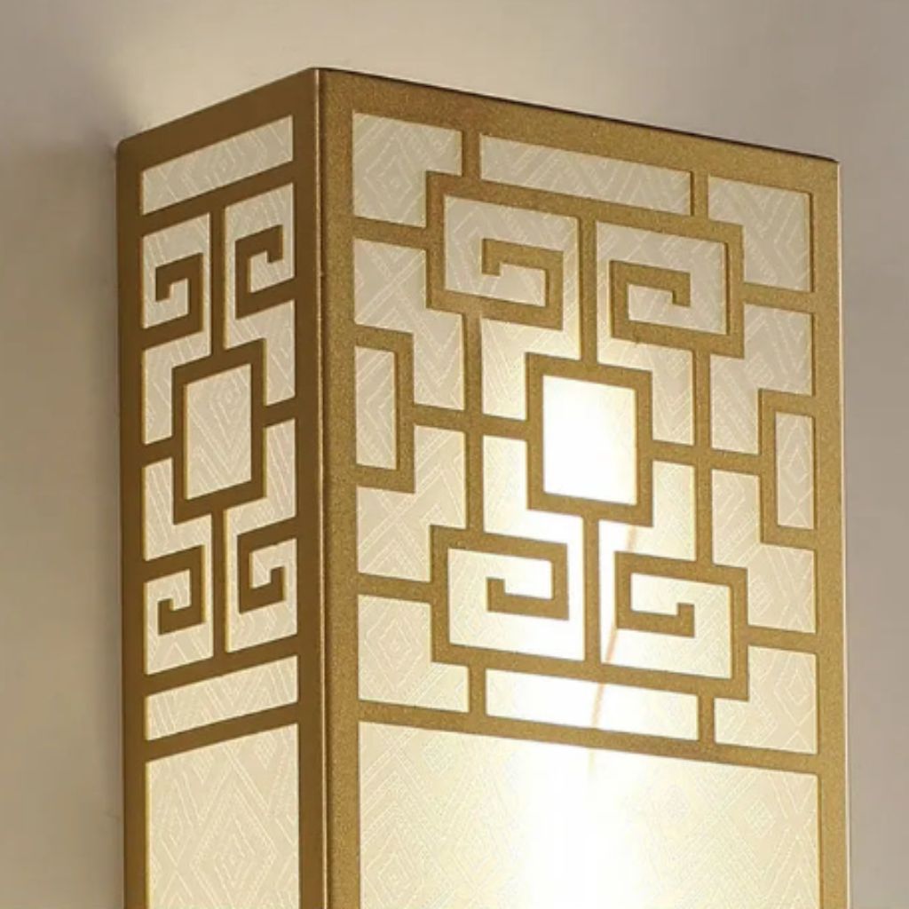 Applique murale style japonais en tissu