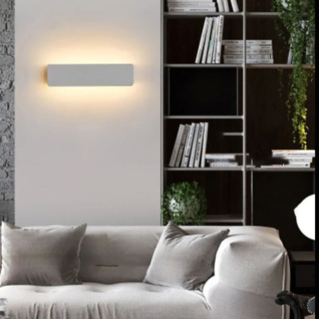 Applique murale rectangle pivotante