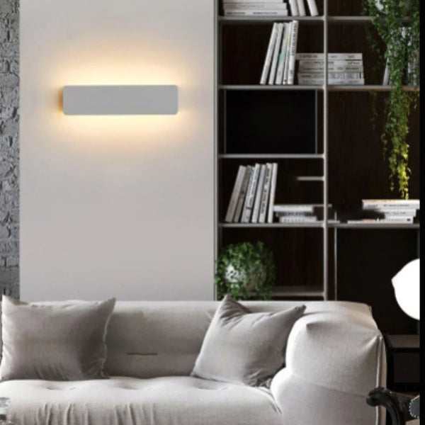 Applique murale rectangle pivotante