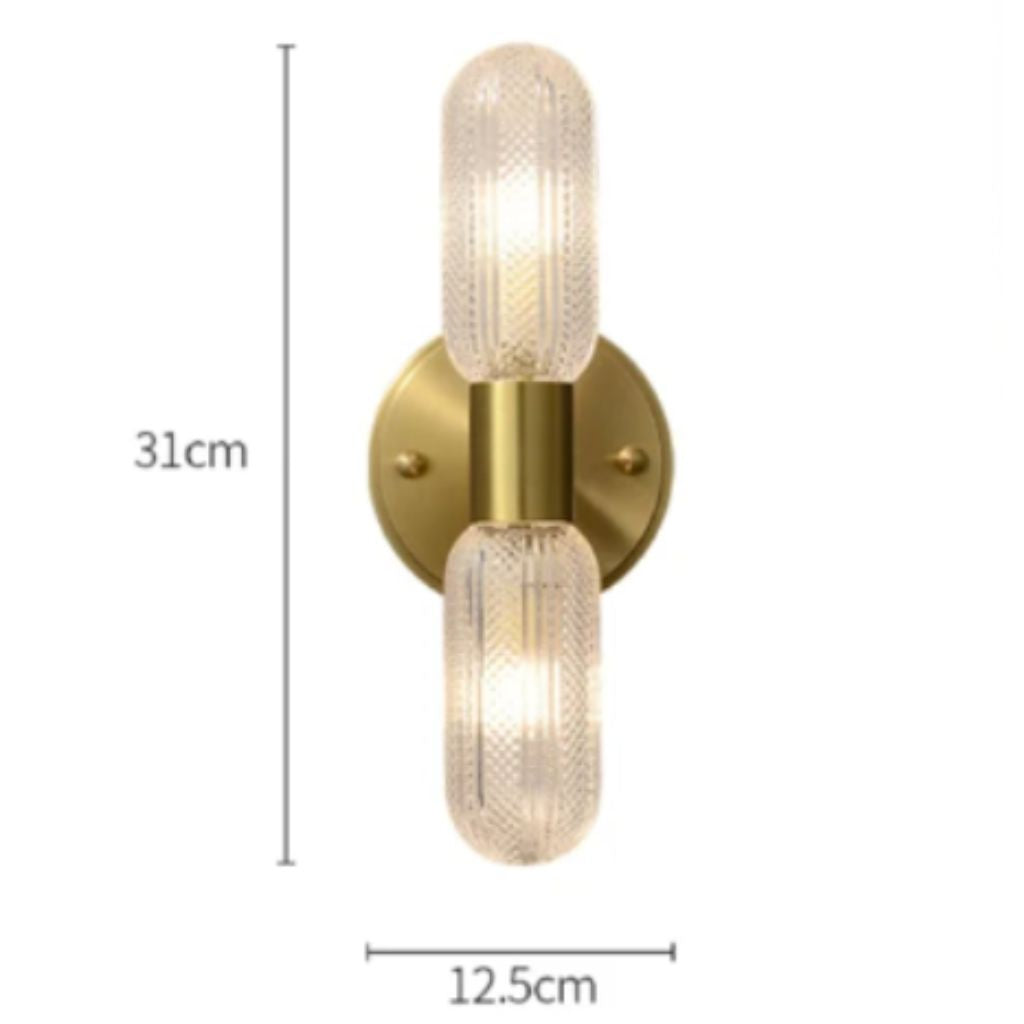 Applique murale led salle de bain