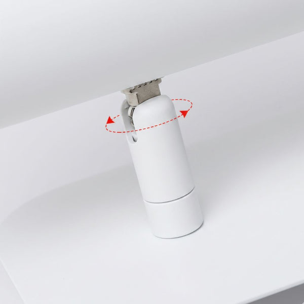 Applique murale blanche avec interrupteur