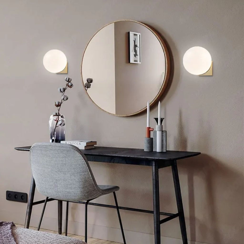 Applique murale led ronde