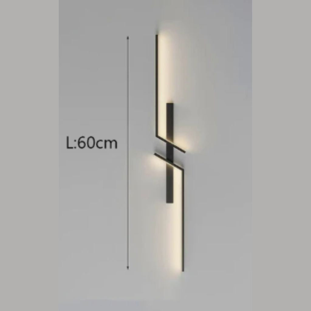 Applique murale noire design interieur