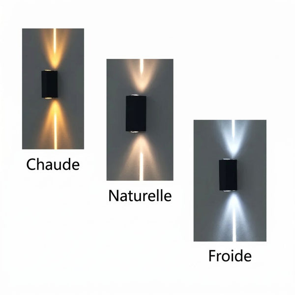 Applique murale extérieur lazer