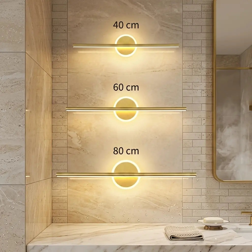 Applique murale miroir salle de bain