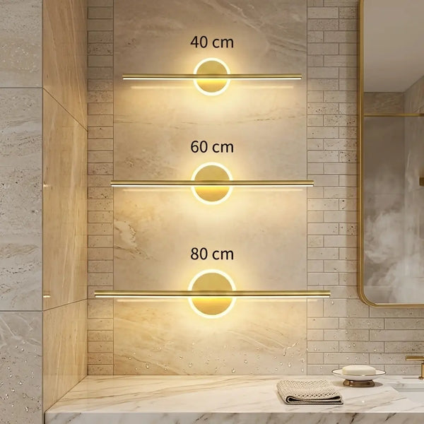Applique murale miroir salle de bain