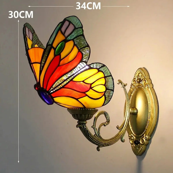 Applique murale en forme de papillon