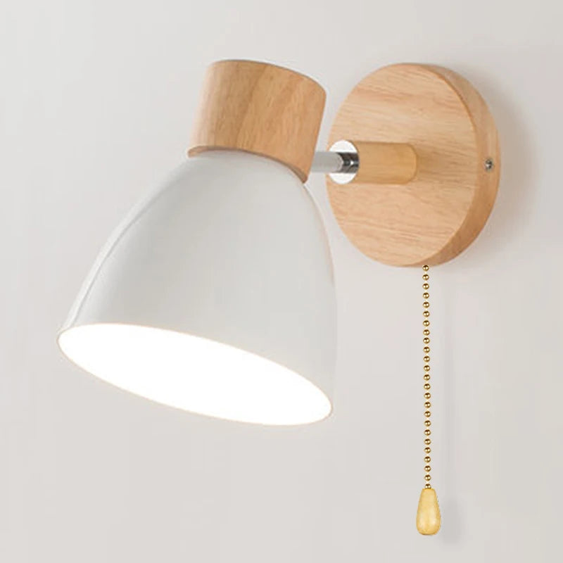 Applique murale chambre bois