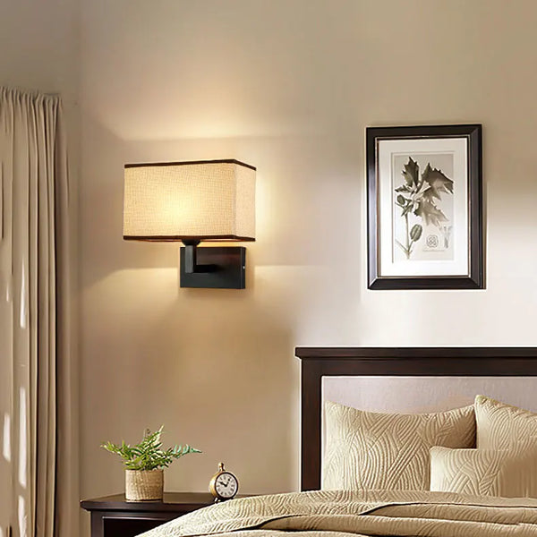 Applique murale rétro beige