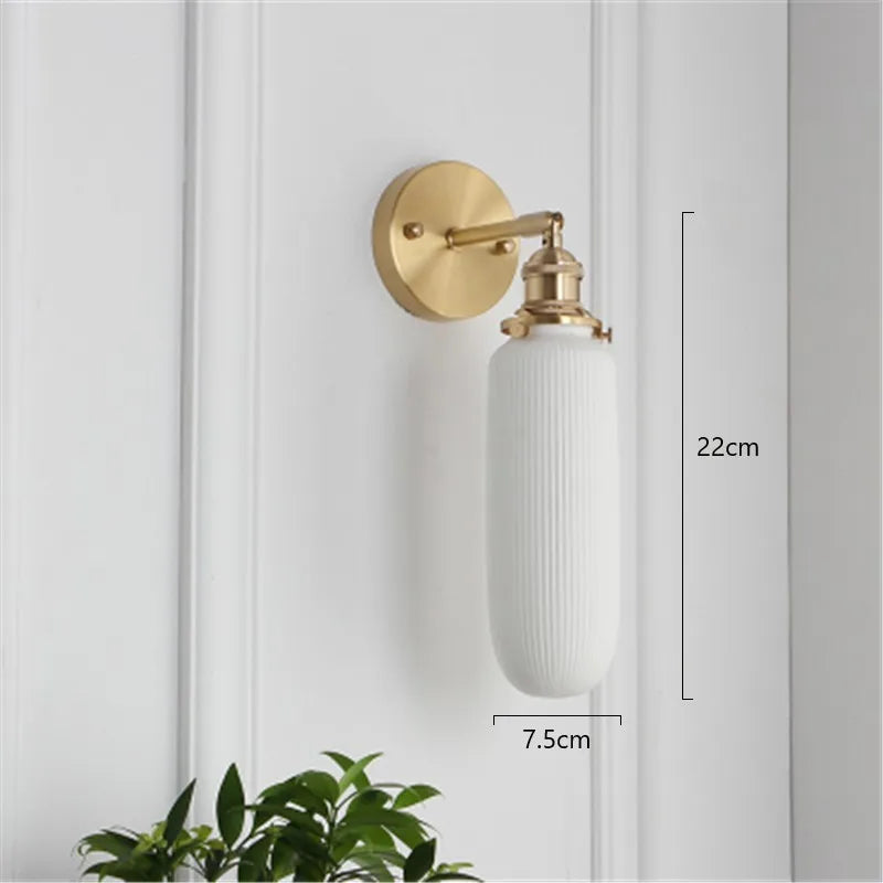 Applique murale laiton vintage