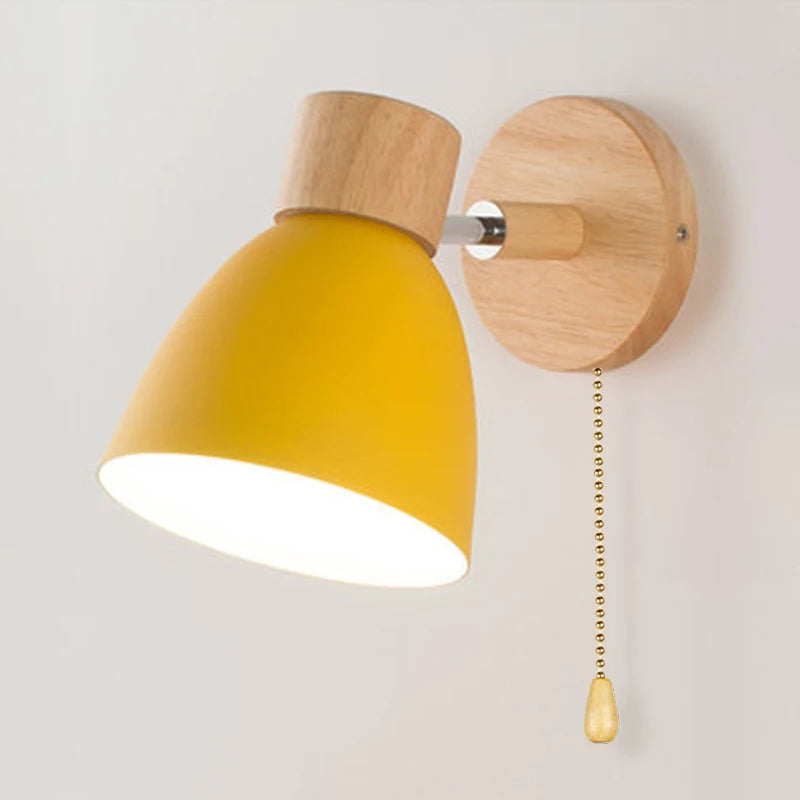 Applique murale chambre bois