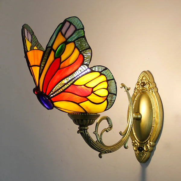 Applique murale en forme de papillon