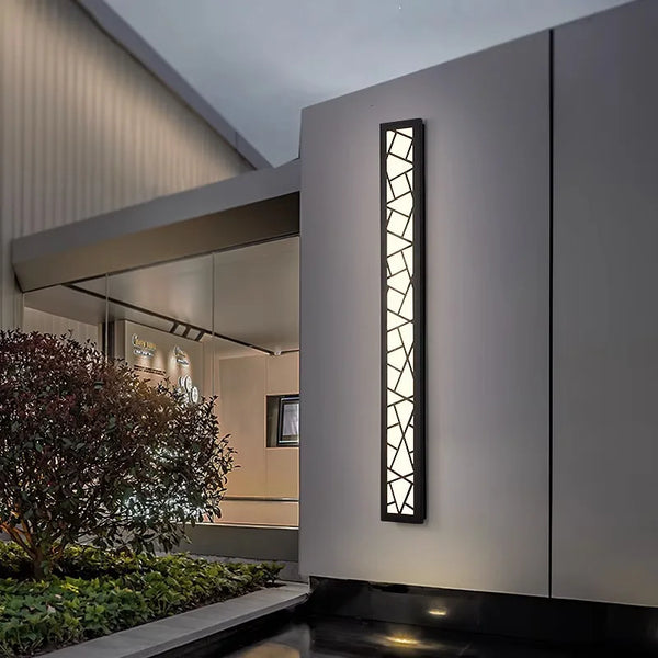 Applique murale barre led extérieur