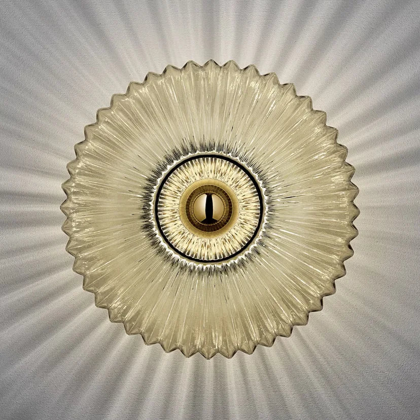 Applique murale mur/plafond en verre
