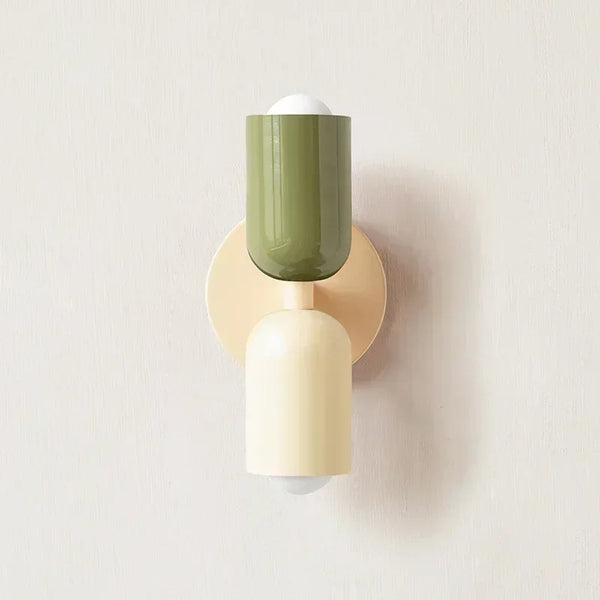 Applique murale scandinave verte