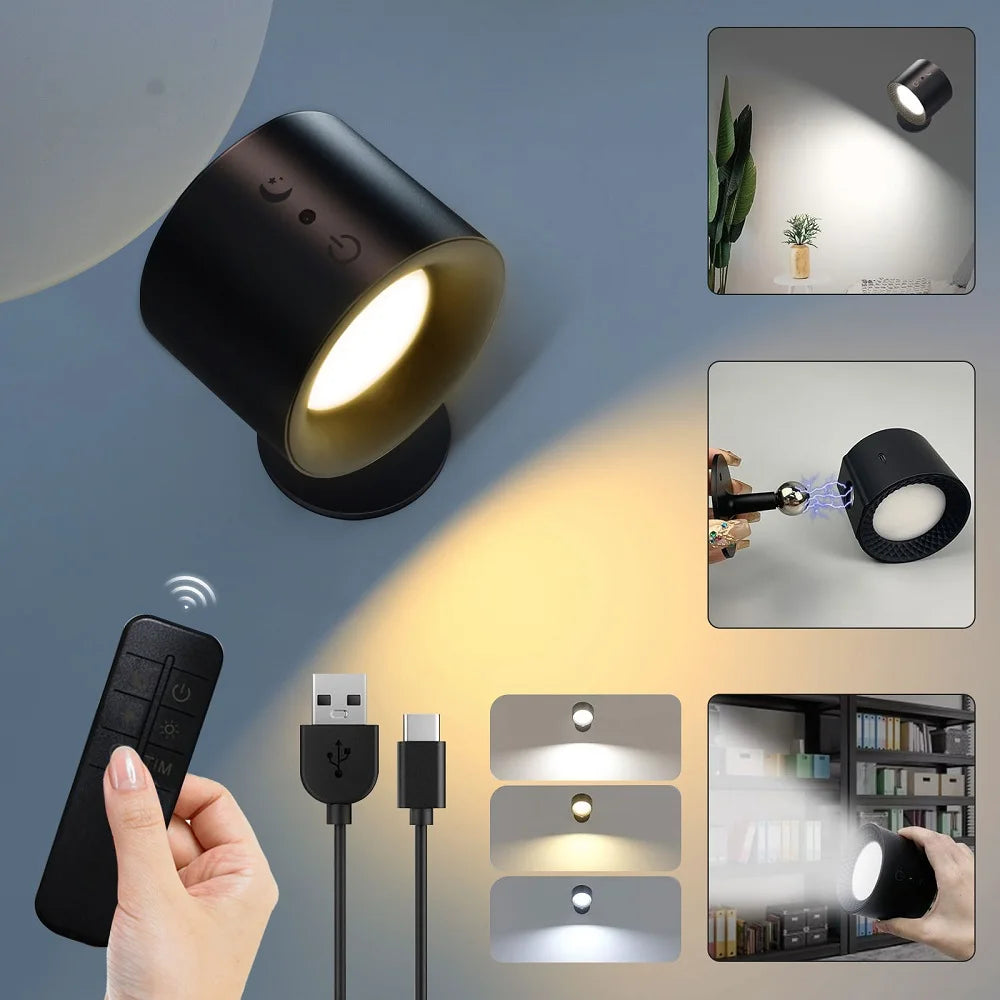 Applique murale rechargeable