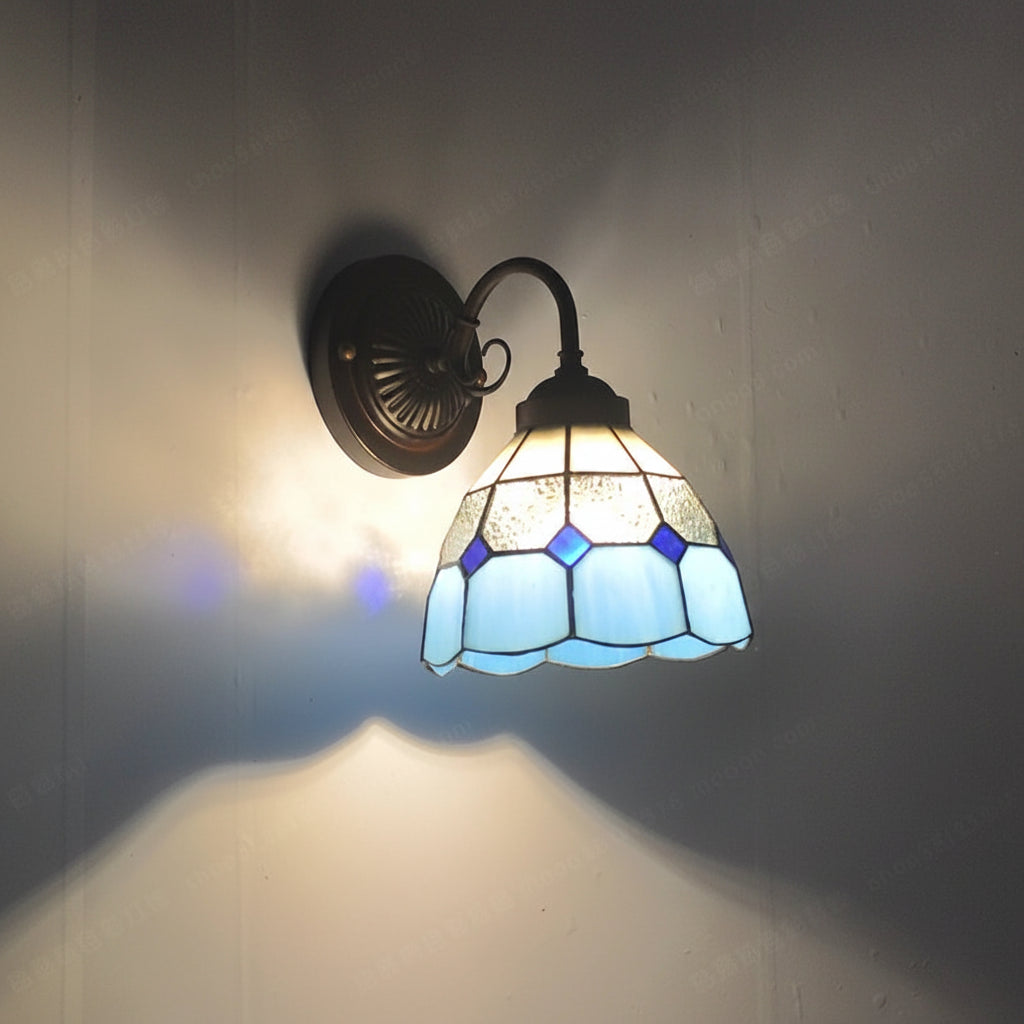 Applique murale simple style tiffany