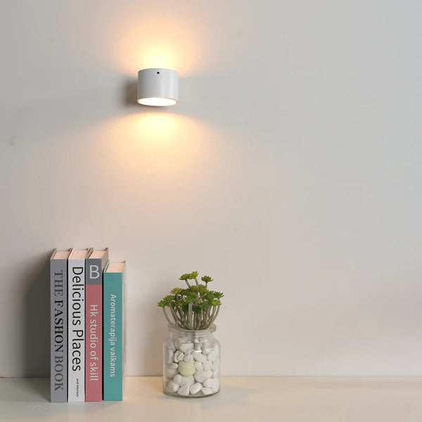 Applique murale interieur sans fil avec télécommande