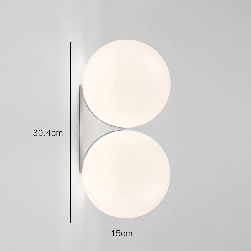 Applique murale led ronde