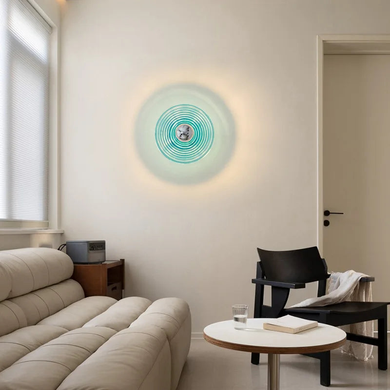Applique en verre simple