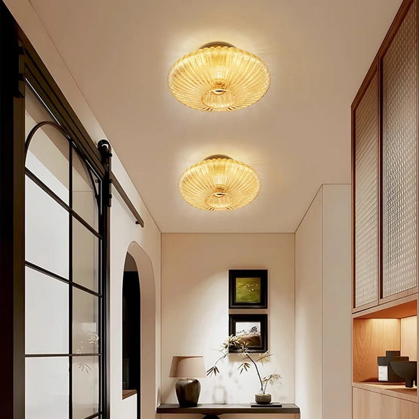 Applique murale mur/plafond en verre