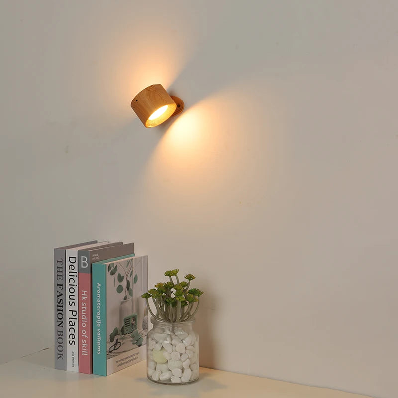 Applique murale interieur sans fil avec télécommande