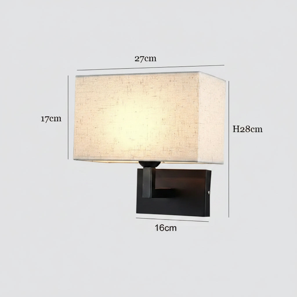 Applique murale rétro beige
