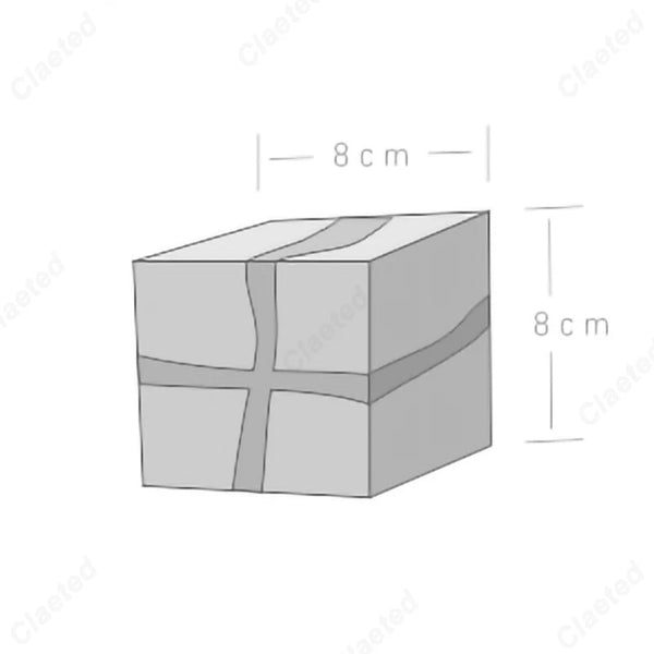 Applique murale cube en bois