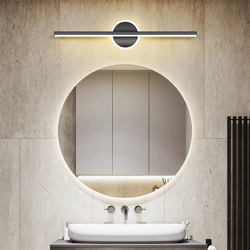 Applique murale miroir salle de bain