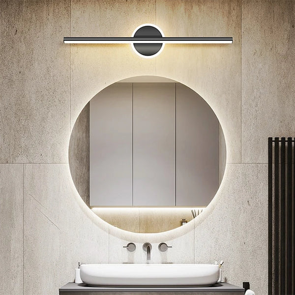 Applique murale miroir salle de bain