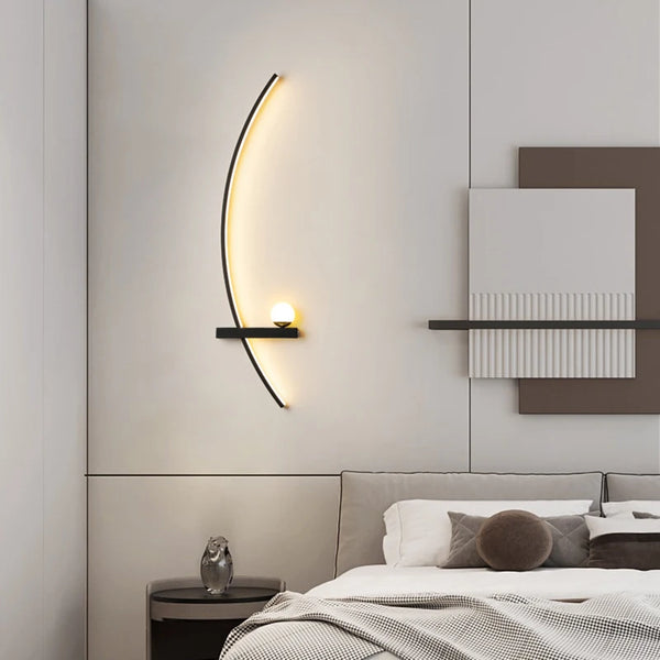 Applique murale design en tete de lit