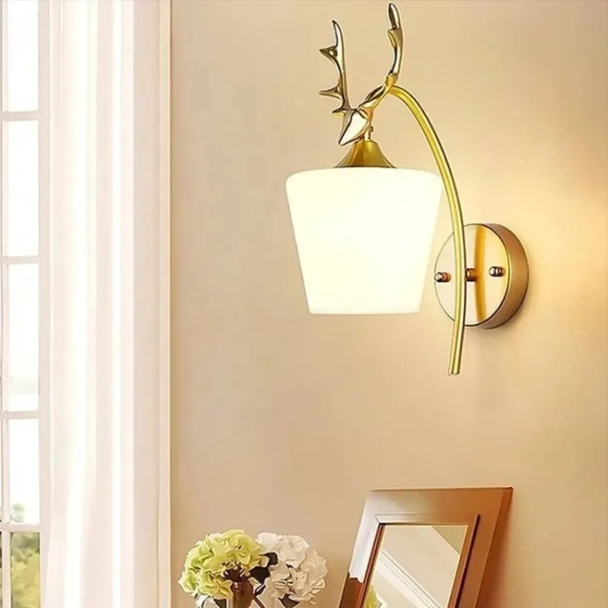 Applique murale cerf design