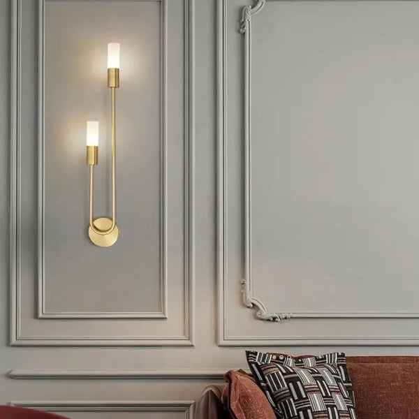 Applique murale 2 ampoules escalier