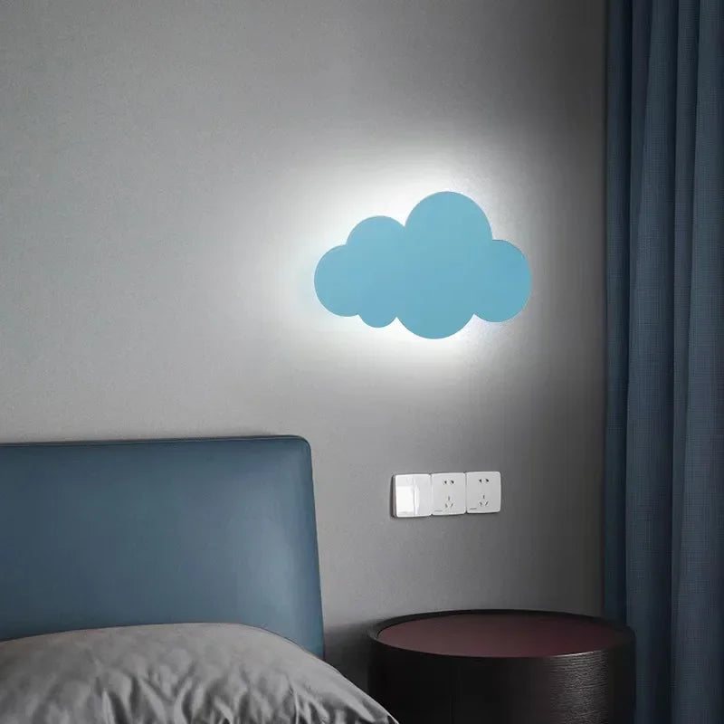 Applique murale nuage led