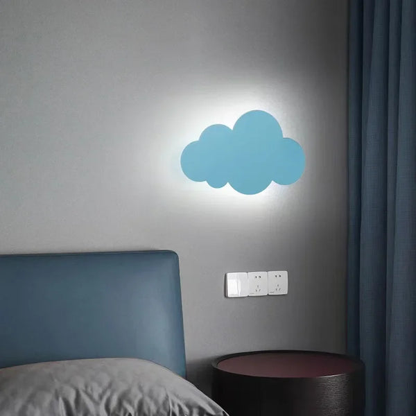 Applique murale nuage led