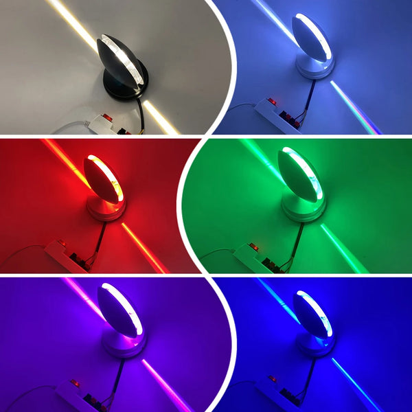 Applique murale LED RGB télécommande 360