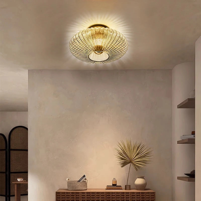 Applique murale mur/plafond en verre