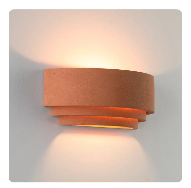 Applique murale extérieur ciment LED