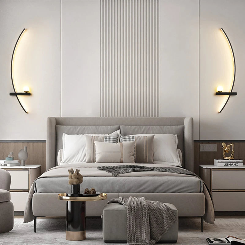 Applique murale design en tete de lit