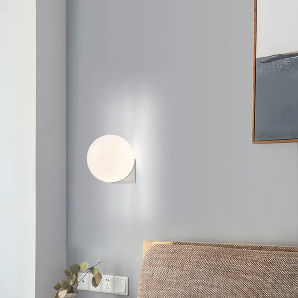 Applique murale led ronde
