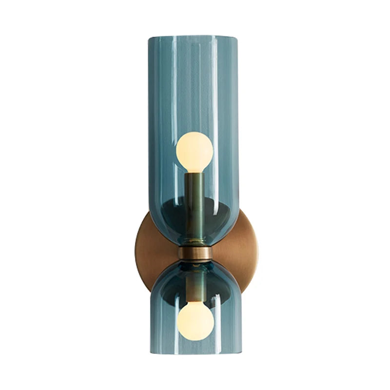 Applique murale double vase