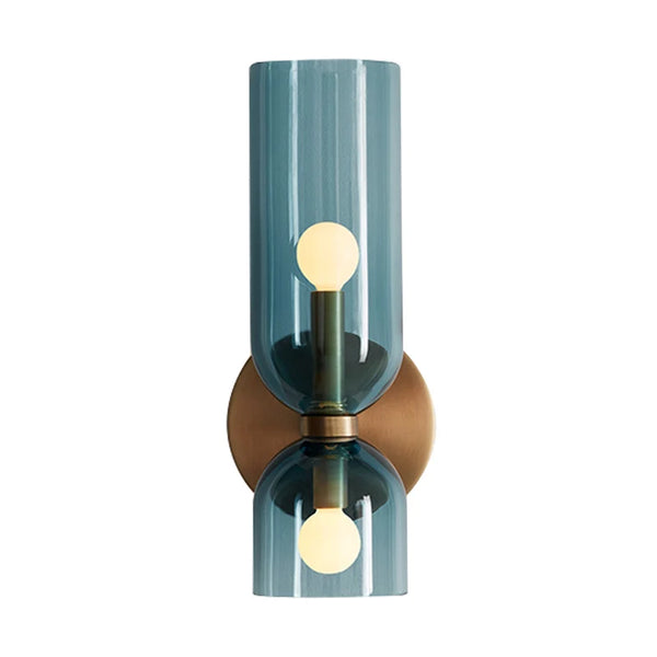 Applique murale double vase