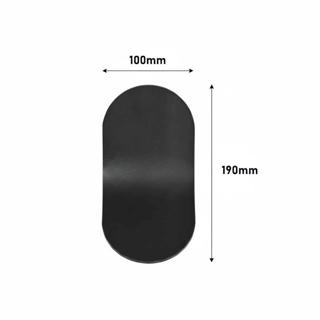Applique murale noire pour escalier