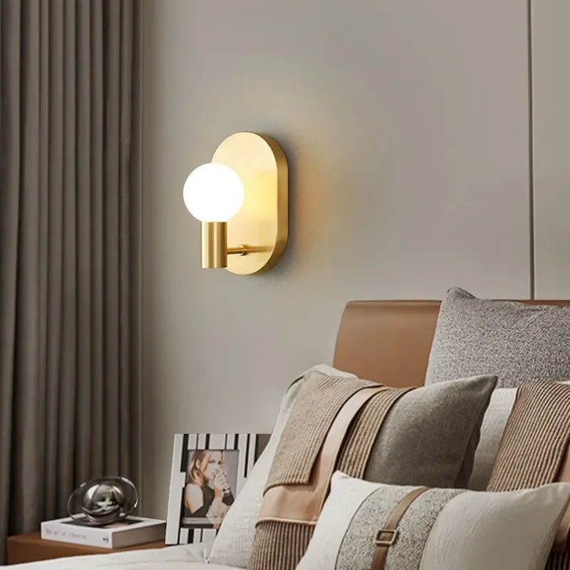 Applique murale cercle led
