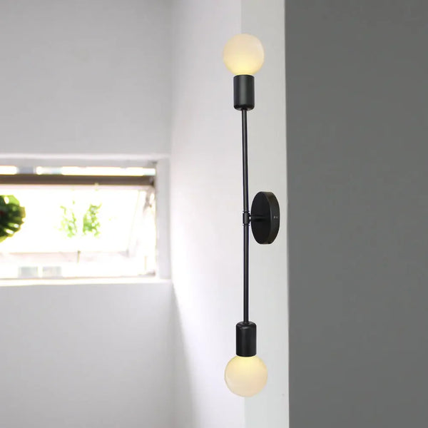 Applique murale double ampoule chambre