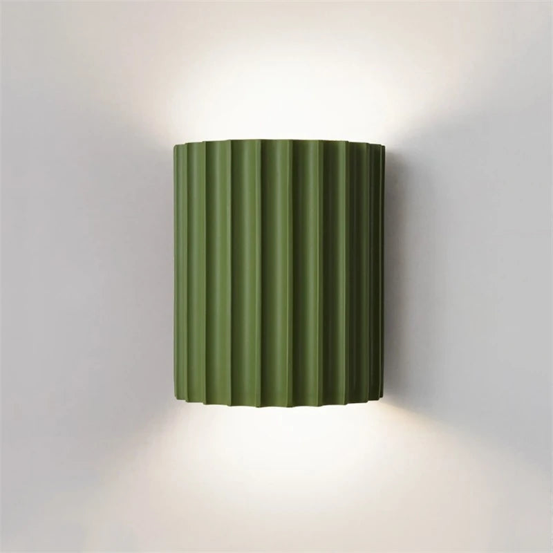 Applique murale minimaliste verte