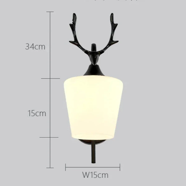 Applique murale cerf design